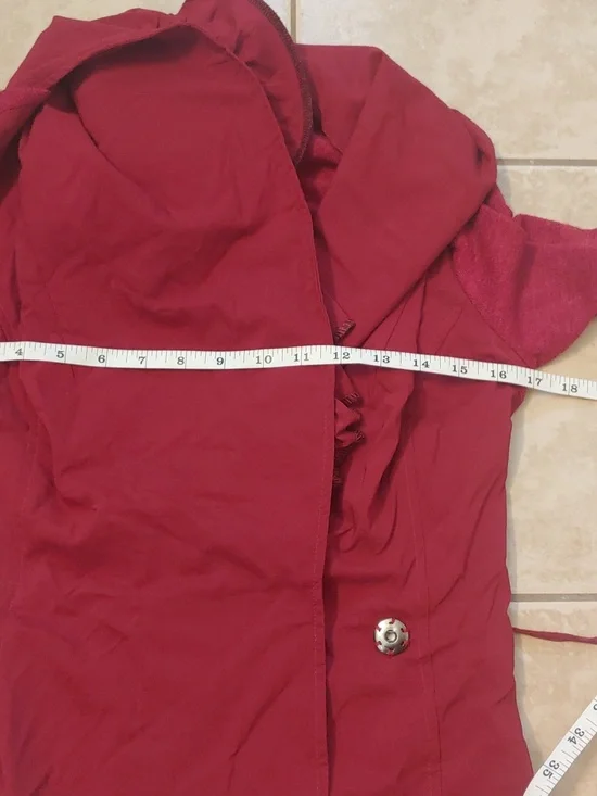 Vintage Y2K Alberto Makali Rose Red Wrap Sweater Women's Size S - Picture 3 of 6